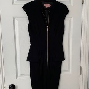 Peplum style LBD by Ted Baker